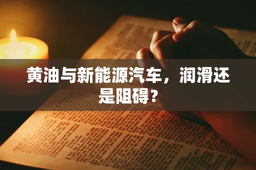 黄油与新能源汽车，润滑还是阻碍？