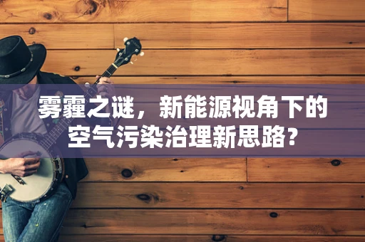 雾霾之谜，新能源视角下的空气污染治理新思路？