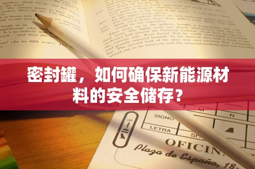 密封罐，如何确保新能源材料的安全储存？