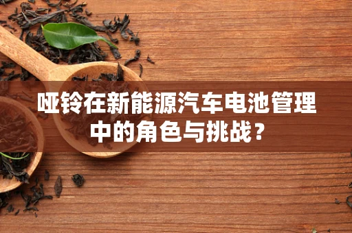 哑铃在新能源汽车电池管理中的角色与挑战？