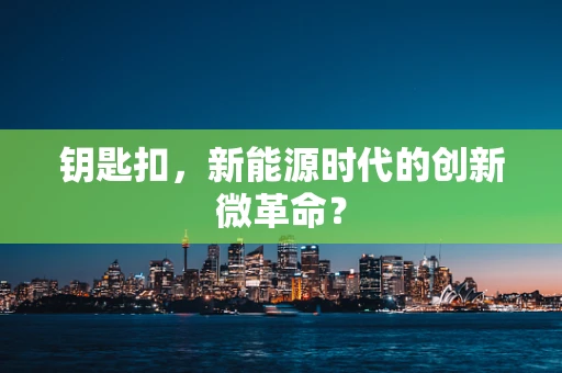 钥匙扣，新能源时代的创新微革命？