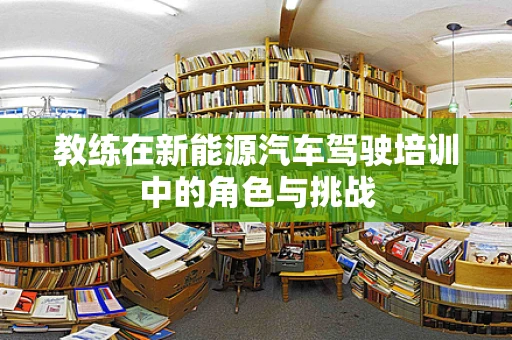 教练在新能源汽车驾驶培训中的角色与挑战