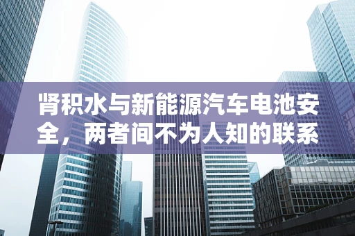 肾积水与新能源汽车电池安全，两者间不为人知的联系？