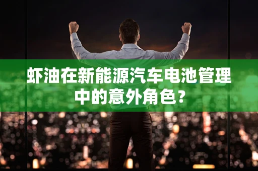虾油在新能源汽车电池管理中的意外角色？