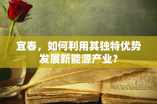 宜春，如何利用其独特优势发展新能源产业？