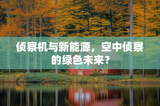 侦察机与新能源，空中侦察的绿色未来？