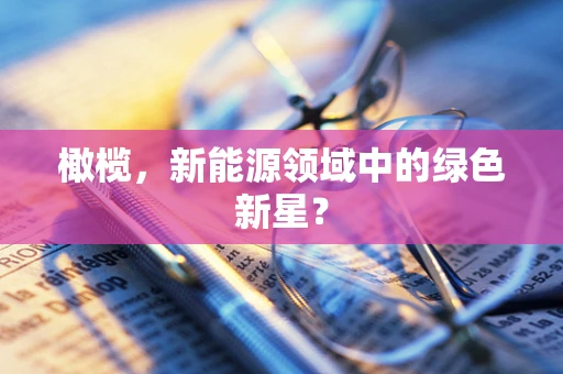 橄榄，新能源领域中的绿色新星？