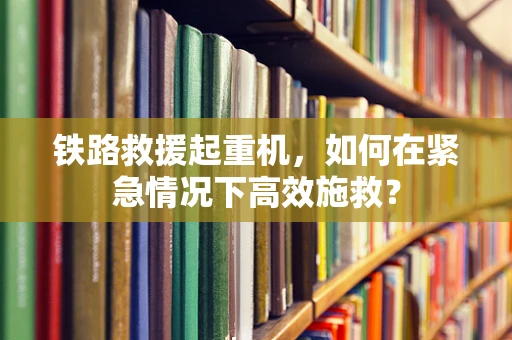 铁路救援起重机，如何在紧急情况下高效施救？