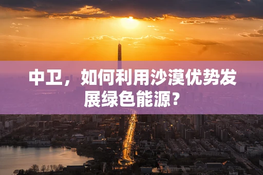 中卫，如何利用沙漠优势发展绿色能源？