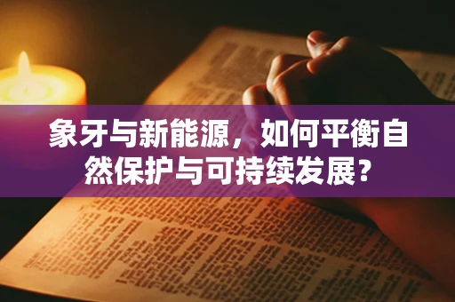 象牙与新能源，如何平衡自然保护与可持续发展？