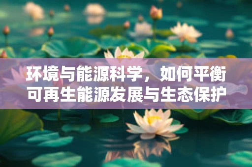 环境与能源科学，如何平衡可再生能源发展与生态保护？