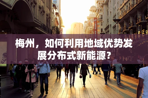梅州，如何利用地域优势发展分布式新能源？
