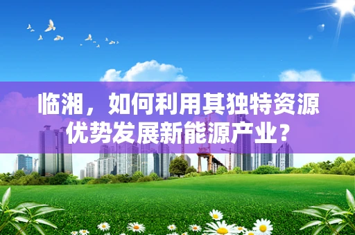 临湘，如何利用其独特资源优势发展新能源产业？