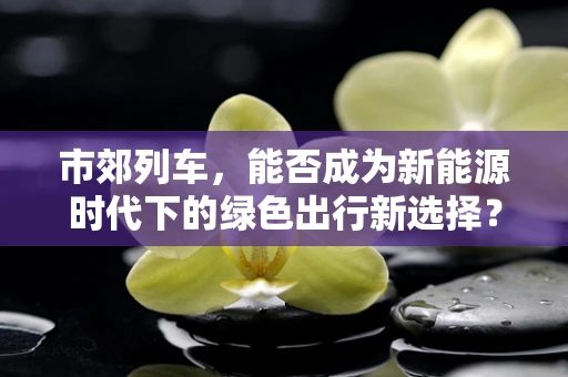 市郊列车，能否成为新能源时代下的绿色出行新选择？