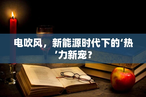 电吹风，新能源时代下的‘热’力新宠？