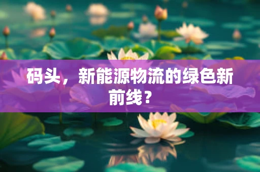 码头，新能源物流的绿色新前线？