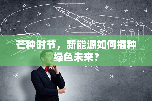 芒种时节，新能源如何播种绿色未来？