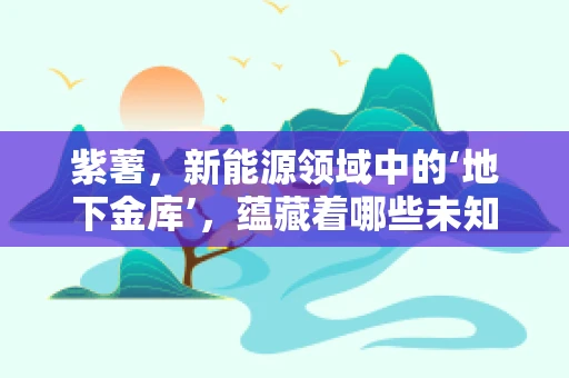 紫薯，新能源领域中的‘地下金库’，蕴藏着哪些未知的能量？