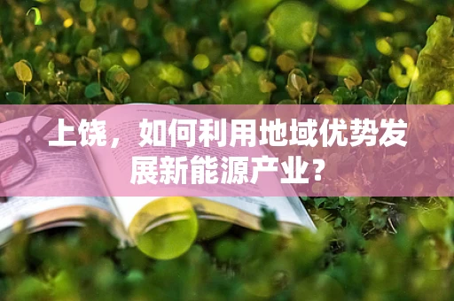 上饶，如何利用地域优势发展新能源产业？