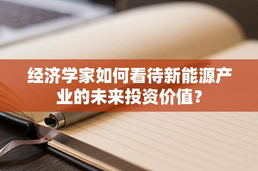经济学家如何看待新能源产业的未来投资价值？