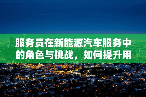 服务员在新能源汽车服务中的角色与挑战，如何提升用户体验？