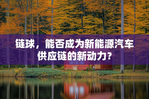 链球，能否成为新能源汽车供应链的新动力？
