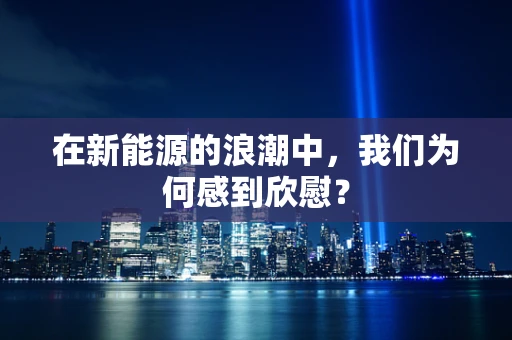 在新能源的浪潮中，我们为何感到欣慰？