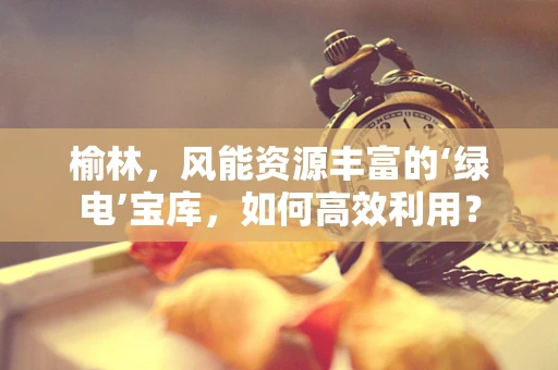 榆林，风能资源丰富的‘绿电’宝库，如何高效利用？