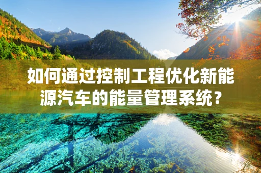 如何通过控制工程优化新能源汽车的能量管理系统？