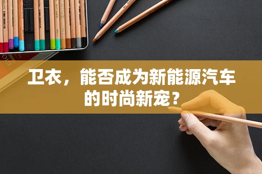 卫衣，能否成为新能源汽车的时尚新宠？