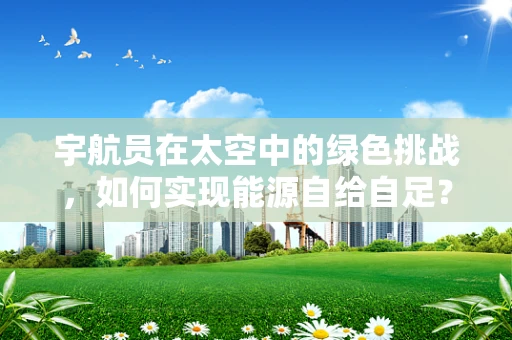 宇航员在太空中的绿色挑战，如何实现能源自给自足？