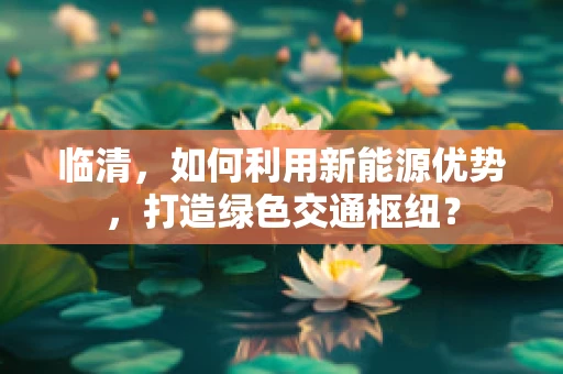 临清，如何利用新能源优势，打造绿色交通枢纽？