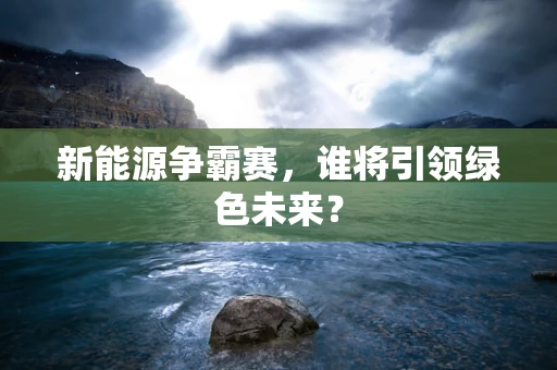 新能源争霸赛，谁将引领绿色未来？
