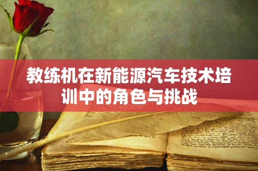 教练机在新能源汽车技术培训中的角色与挑战