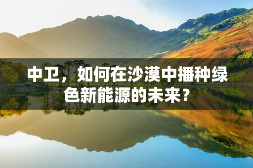 中卫，如何在沙漠中播种绿色新能源的未来？