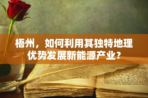 梧州，如何利用其独特地理优势发展新能源产业？