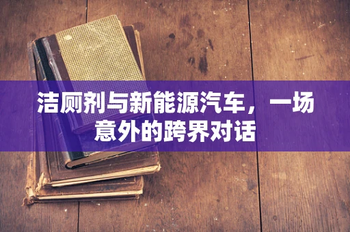 洁厕剂与新能源汽车，一场意外的跨界对话