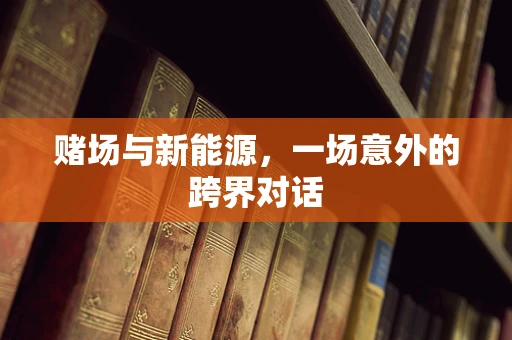 赌场与新能源，一场意外的跨界对话