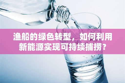 渔船的绿色转型，如何利用新能源实现可持续捕捞？