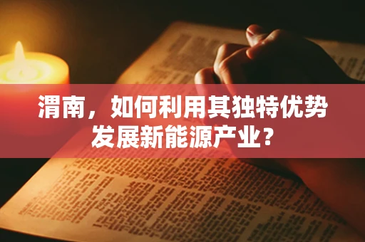 渭南，如何利用其独特优势发展新能源产业？