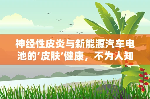 神经性皮炎与新能源汽车电池的‘皮肤’健康，不为人知的关联？
