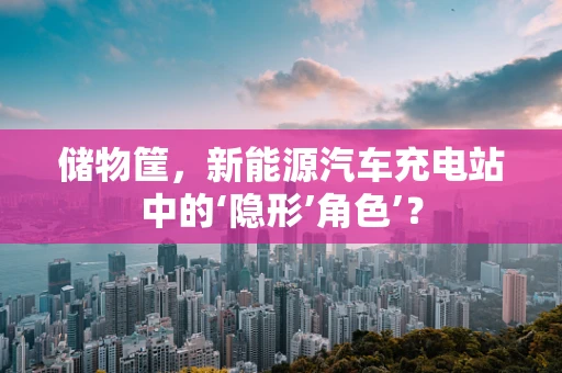 储物筐，新能源汽车充电站中的‘隐形’角色’？