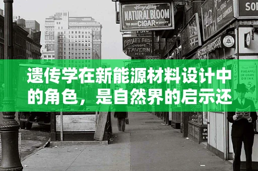 遗传学在新能源材料设计中的角色，是自然界的启示还是未来的创新工具？