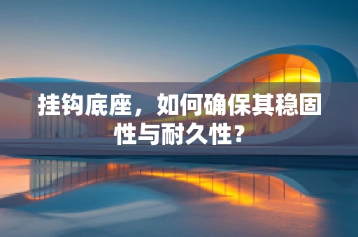 挂钩底座，如何确保其稳固性与耐久性？