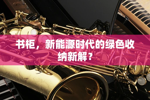 书柜，新能源时代的绿色收纳新解？