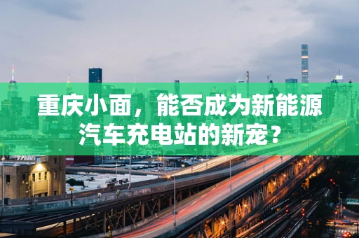 重庆小面，能否成为新能源汽车充电站的新宠？