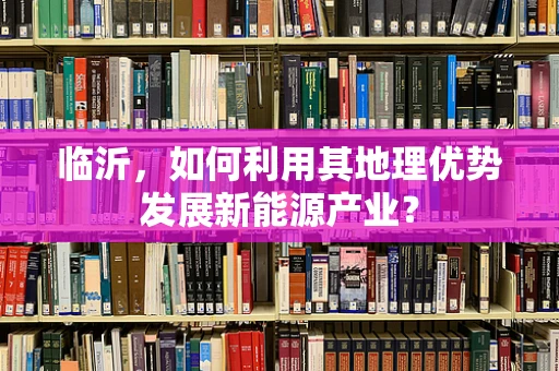 临沂，如何利用其地理优势发展新能源产业？