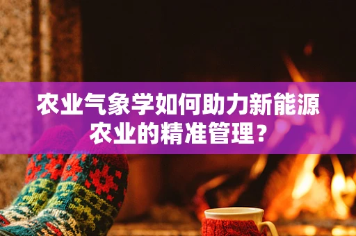 农业气象学如何助力新能源农业的精准管理？