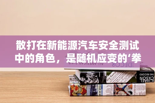 散打在新能源汽车安全测试中的角色，是随机应变的‘拳击手’还是系统性的‘策略师’？