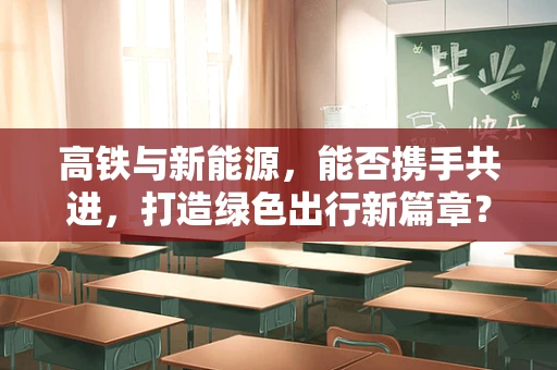 高铁与新能源，能否携手共进，打造绿色出行新篇章？